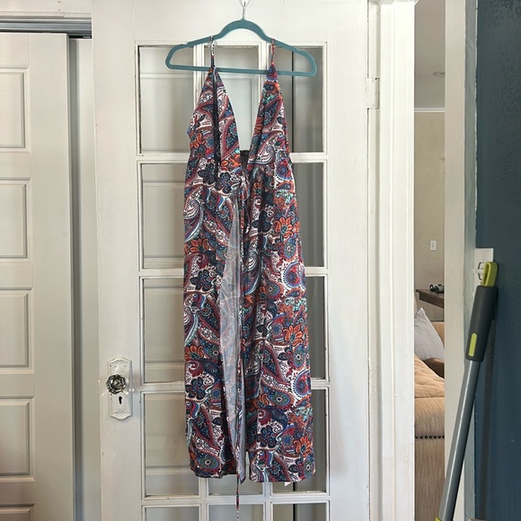 Cupshe paisley long tie dress - Picture 1 of 3